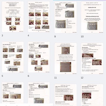 Colosseum Pullover Crochet Pattern PDF and VIDEO TUTORIAL Access - Crochet Sweater Pattern