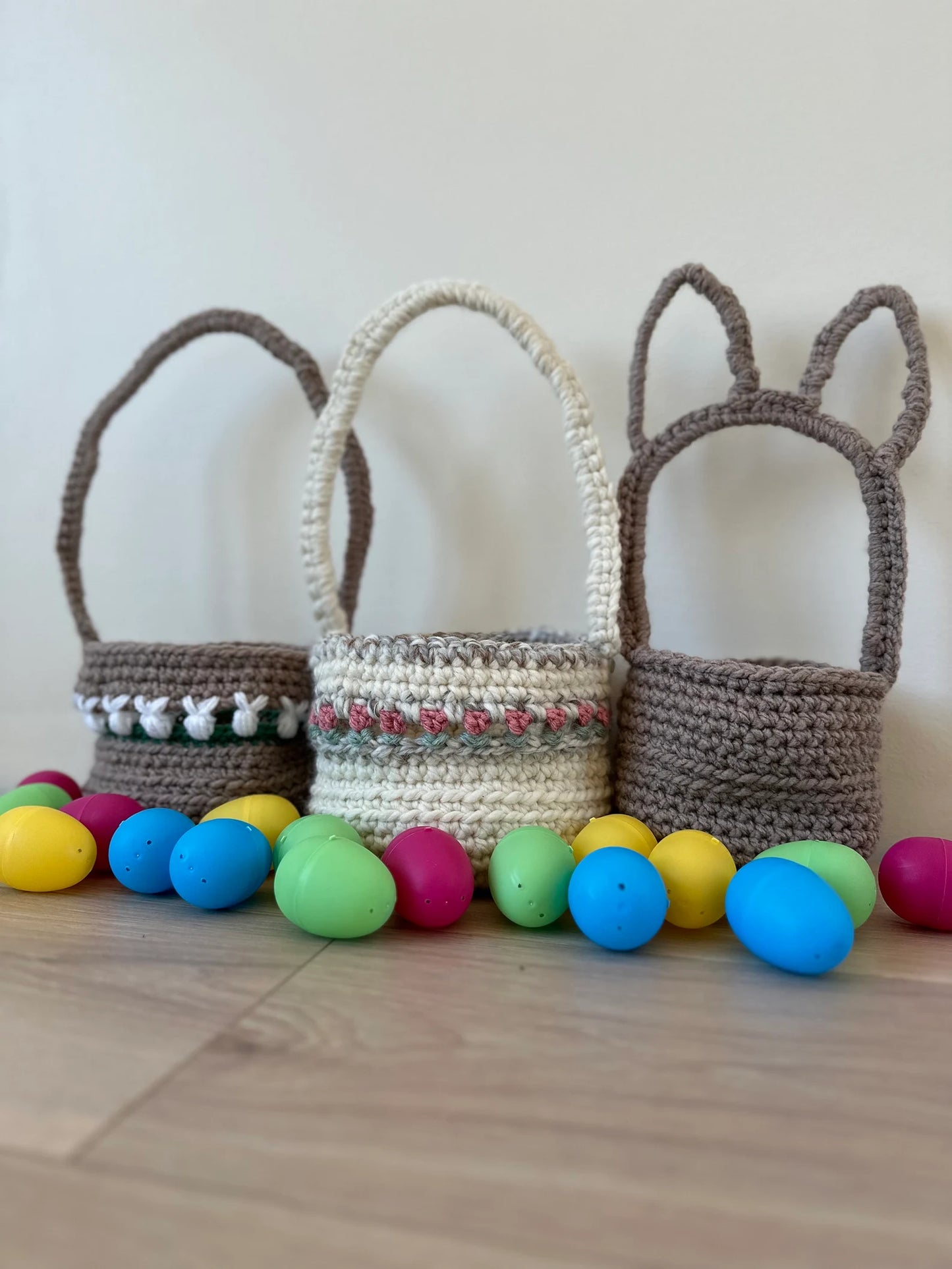 Easter Basket Crochet PATTERN Bundle