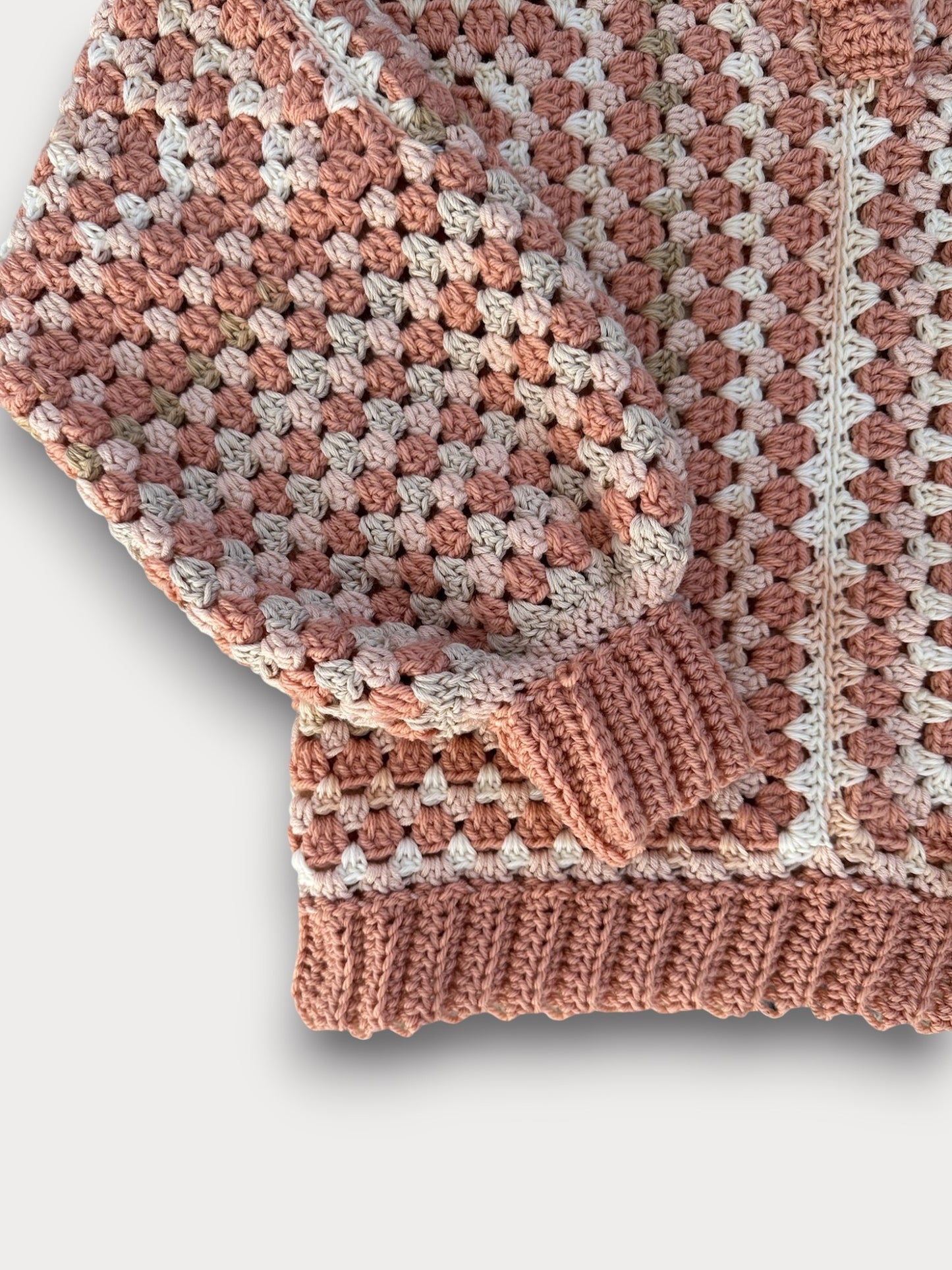 Granny Pullover Crochet Sweater PATTERN & Video Tutorial