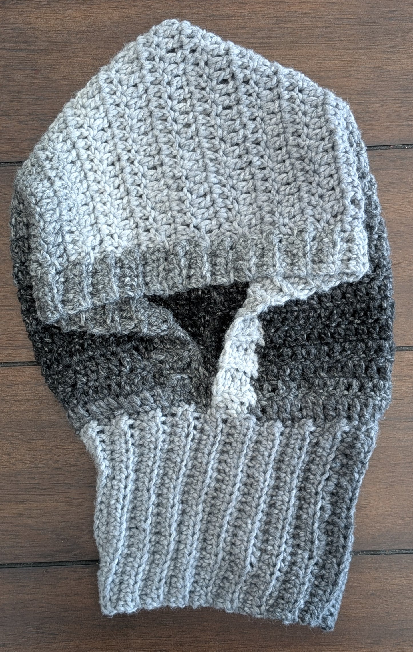 Nor'easter Schoodie Crochet Pattern PDF | Made to Measure Hood +Scarf Pattern