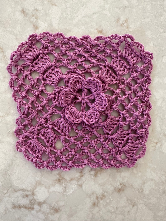 Willow Square Crochet Pattern – Taylor Swift Inspired Granny Square – PDF Pattern & Video Tutorial for Crochet Motif