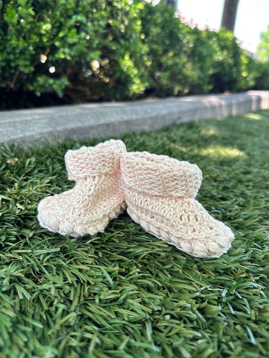 Bitty Bobble Booties Crochet Pattern PDF ONLY – Baby Booties Pattern – Crochet Baby Shoes – Instant Download – Newborn Booties (Copy)