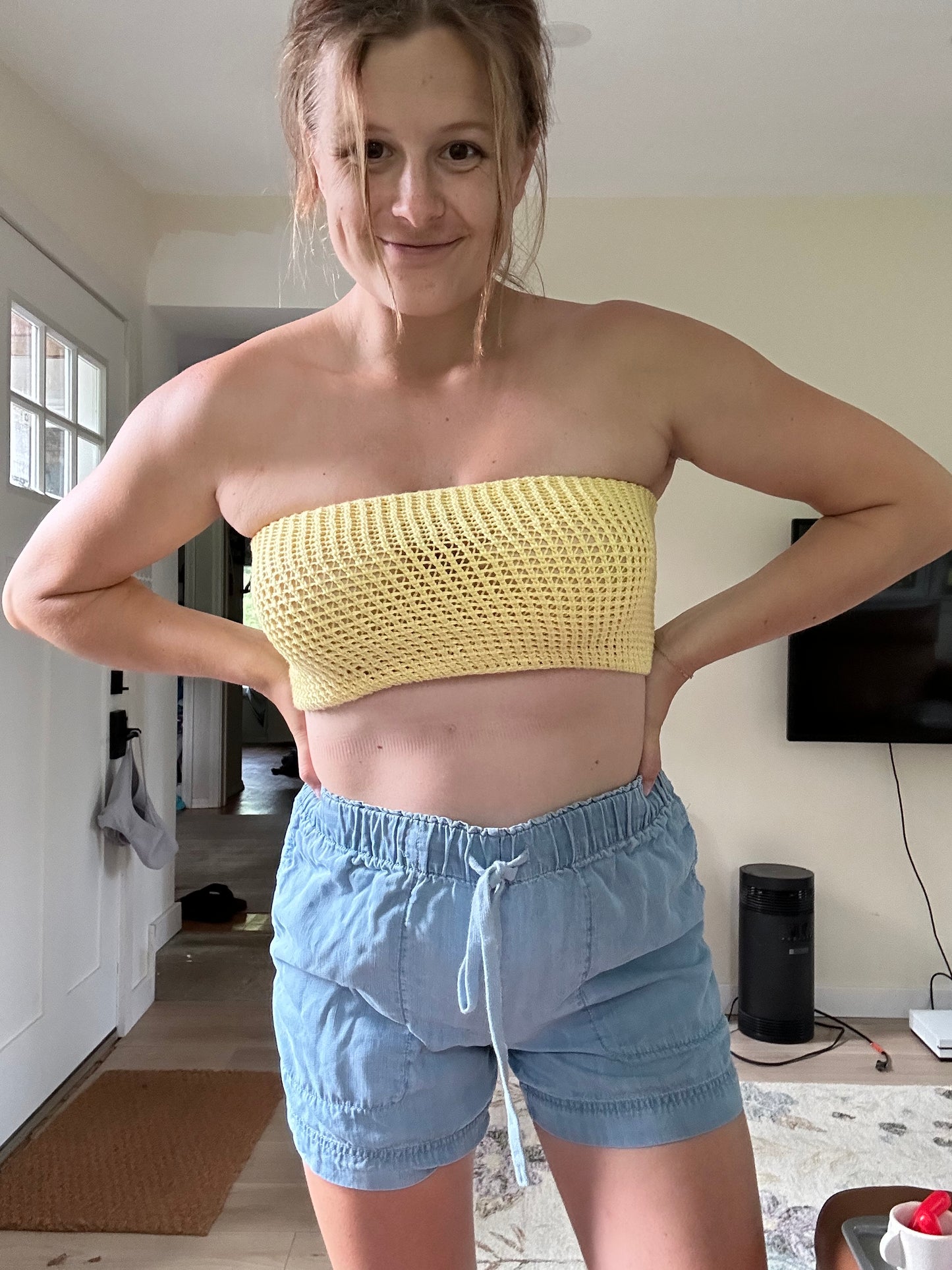 Coastal Tide Crochet Pattern – Made to Measure Summer Top, Babydoll, Peplum & Dress – PDF + Video Tutorial