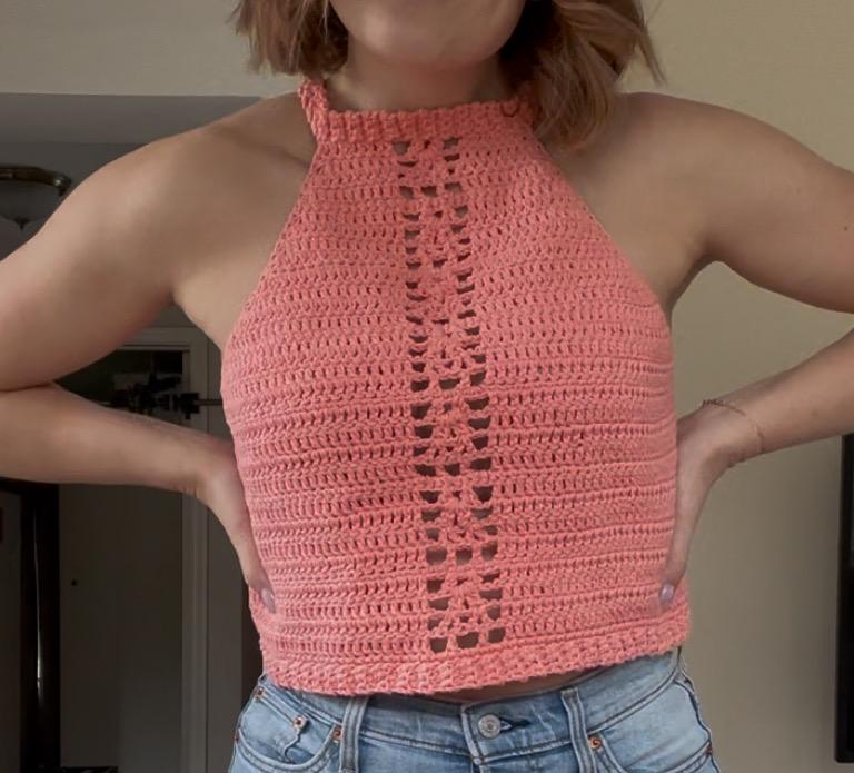 Roma Tank + Halter Crochet Pattern PDF AND EXCLUSIVE Video Tutorial Access - Crochet Tank Top Pattern - Boho Style Crochet Top